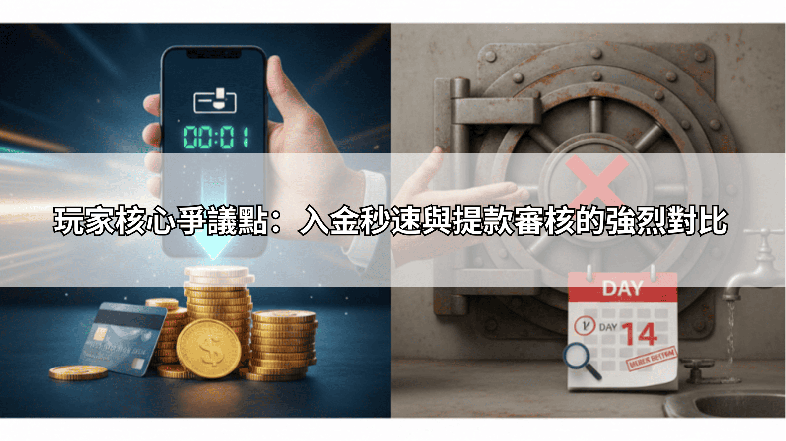 玩家核心爭議點：入金秒速與提款審核的強烈對比