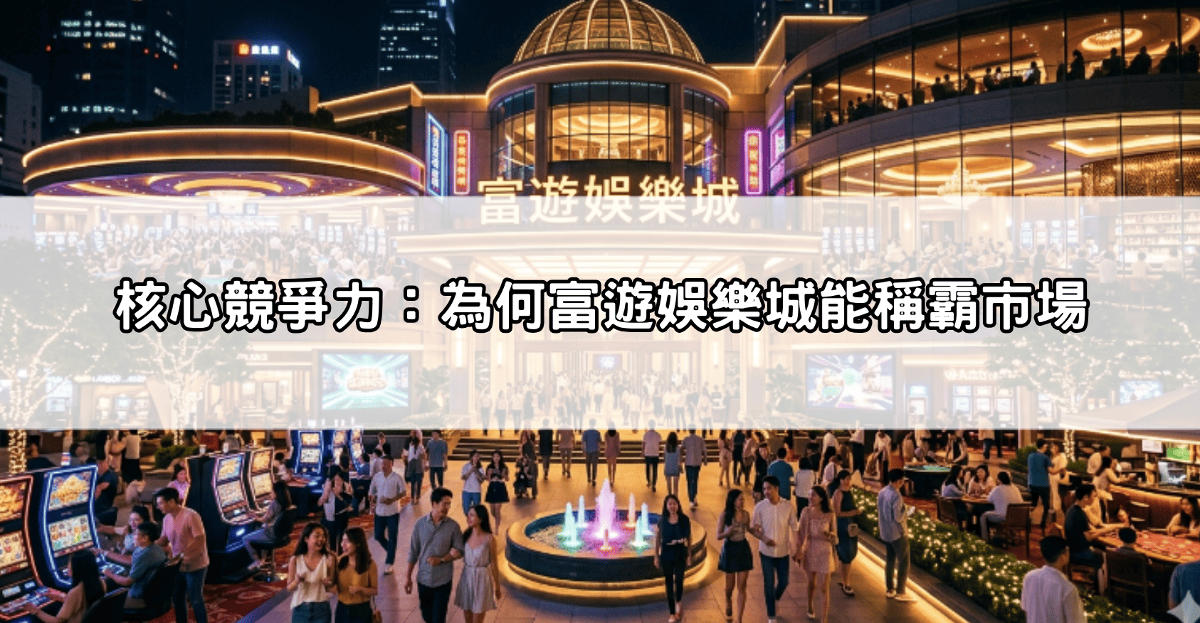 核心競爭力:為何富遊娛樂城能稱霸市場